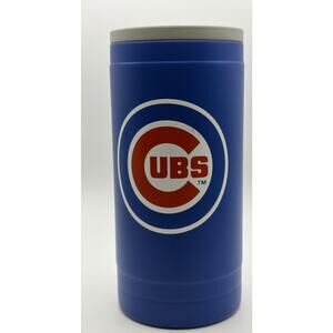 Chicago Cubs Baseball Thin Skinny Powder Can Coolie By Logo Brands. MLB